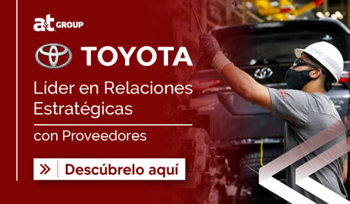 Toyota lidera en relaciones de compras con proveedores