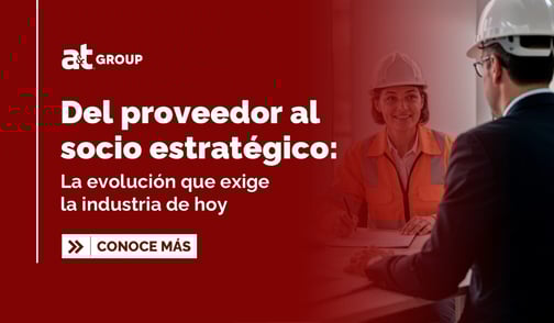 Del proveedor al socio estratégico: la evolución que exige la industria de hoy